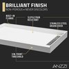 Anzzi ALEXANDER 48 in. x 32 in. Right Drain Shower Base in White SB-AZ103R